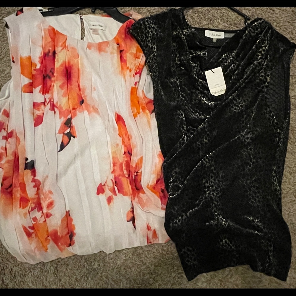 Calvin Klein sleeveless top size 2xl